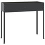 Voir la diapositive 2 : VIDAXL Jardiniere Anthracite 100,5x40,5x90 cm Acier galvanise
