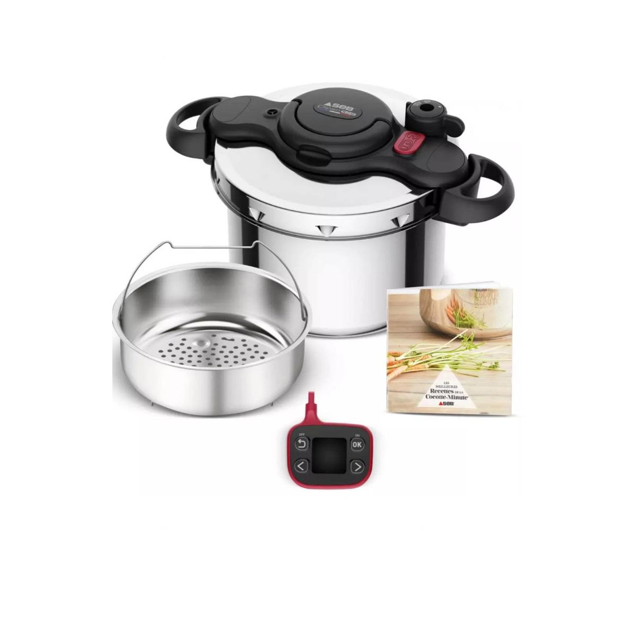 Voir la diapositive 2 : SEB Autocuiseur inox 6l - p4620750