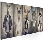 Paris Prix Tableau Imprimé  Animal Masks. Coloris disponibles : Multicolore