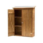 Axi House Olivier Meuble de Rangement de Jardin en Bois 131 x 180 cm - Marron