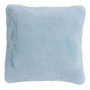 Voir la diapositive 1 : Paris Prix Coussin Imitation Fourrure  Cutie  45x45cm Bleu Clair