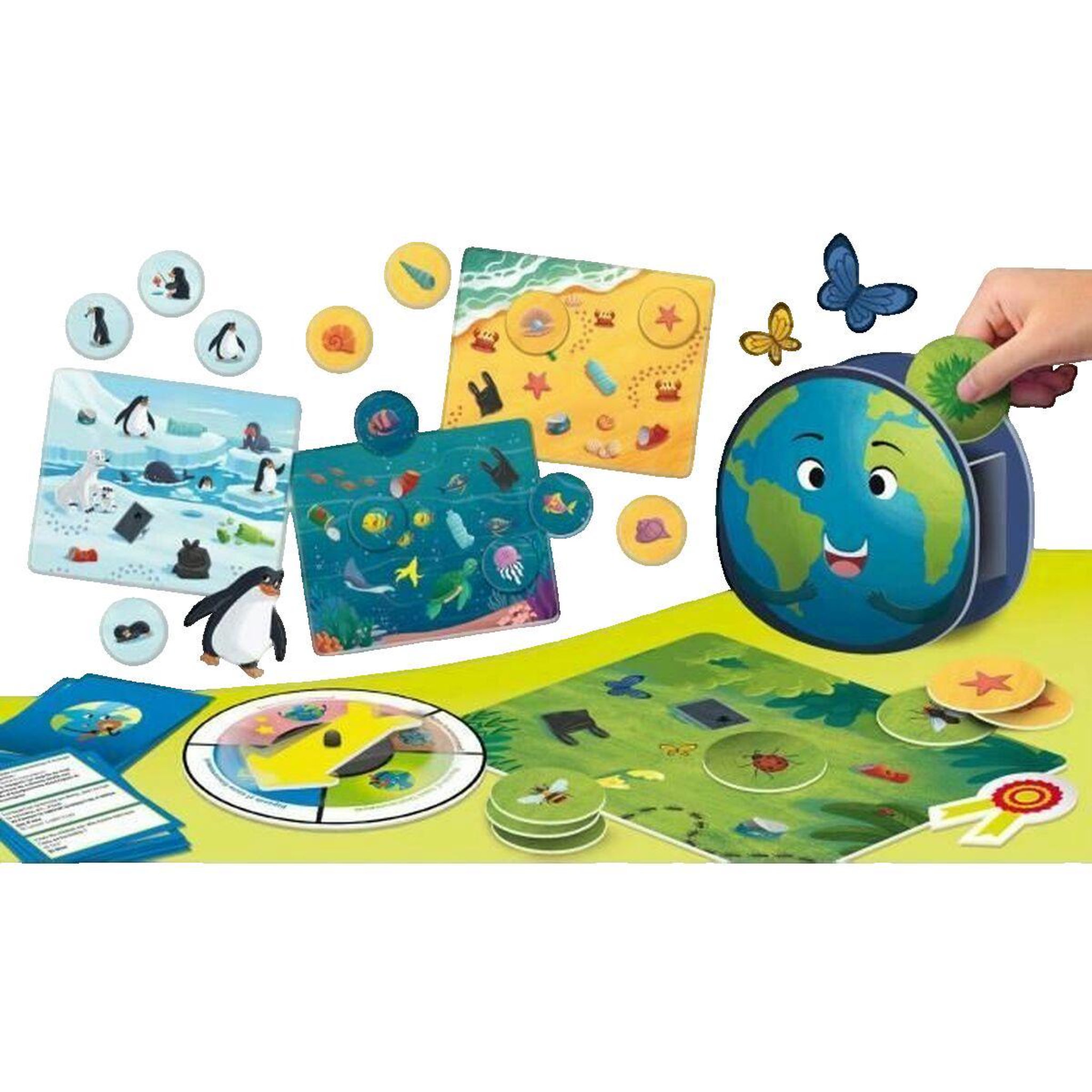 Voir la diapositive 3 : LISCIANI GIOCHI Jeu de société Lisciani-Giochi Ensemble pour la Planète coloré