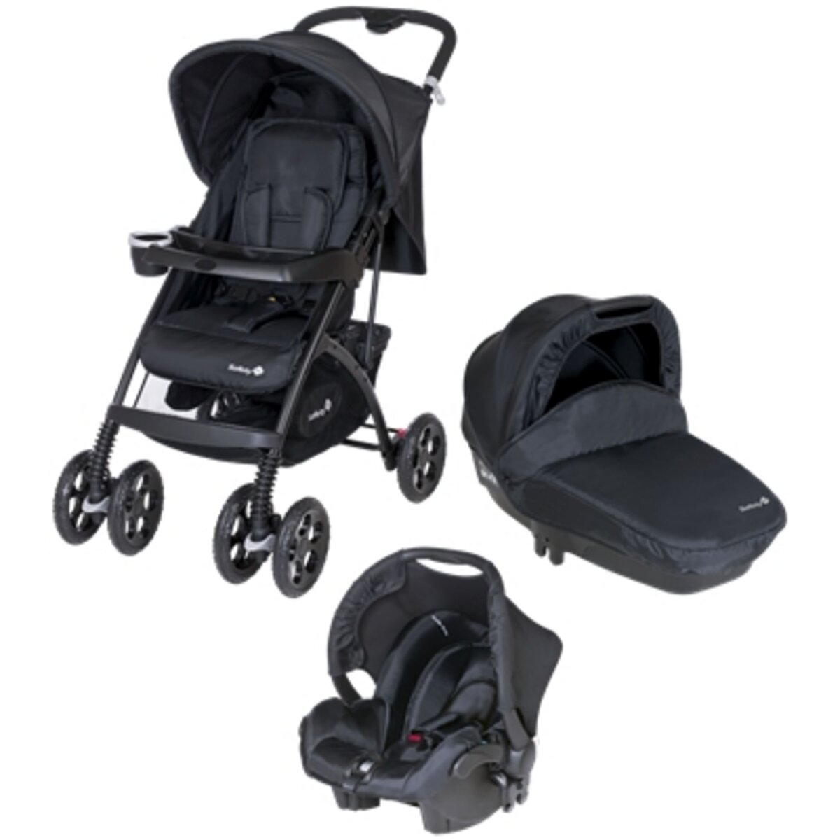 Poussette on sale trio safety