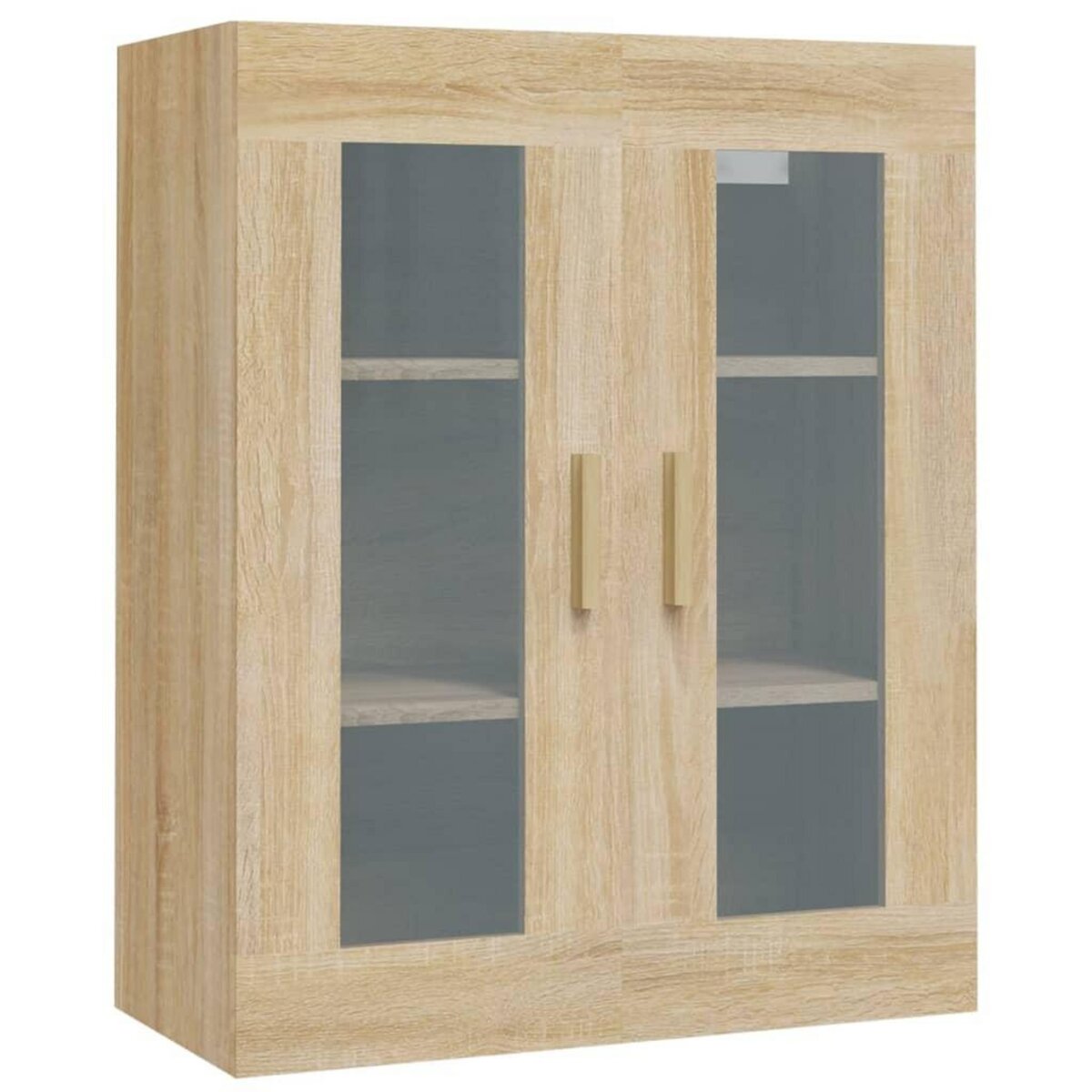 VIDAXL Armoire murale suspendue Chene sonoma 69,5x34x90 cm