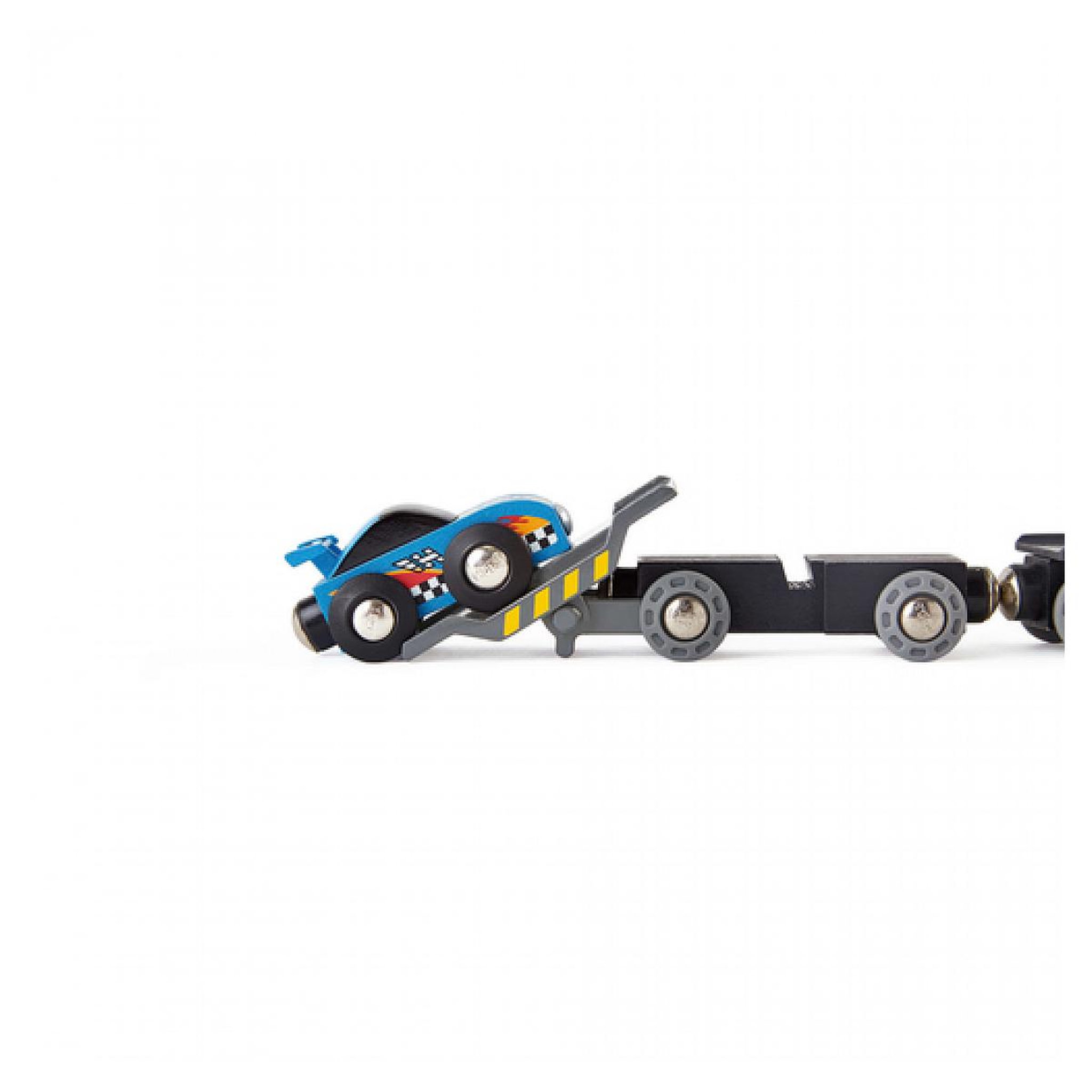 Voir la diapositive 2 : Hape Circuit de course voiture bois