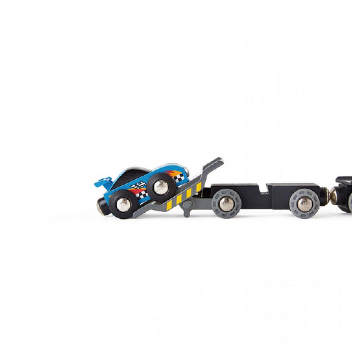 Hape Circuit de course voiture bois