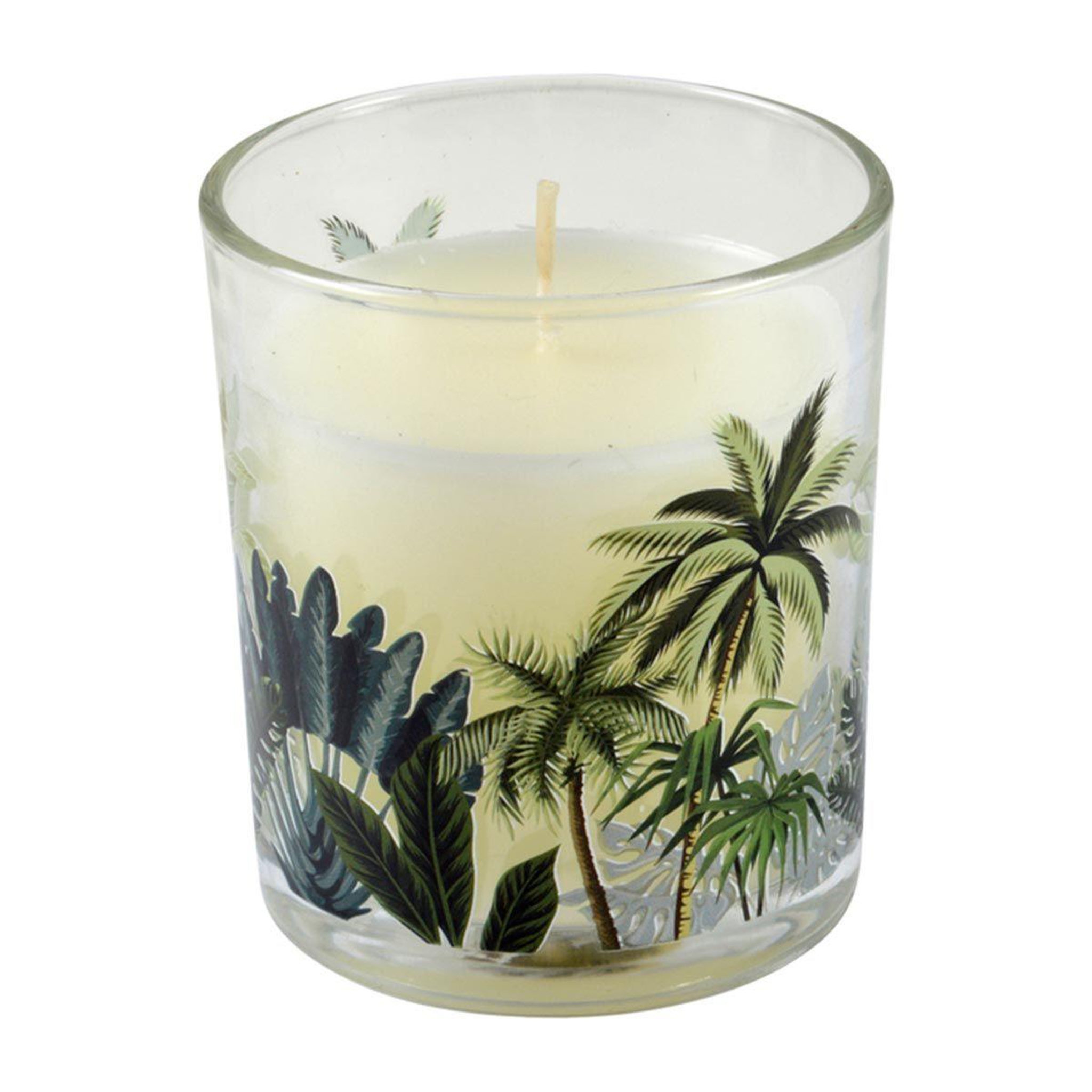 HOMEA Bougie parfumée  jardin d'eden  8cm douceur exotique