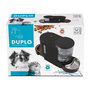 Voir la diapositive 5 : M PETS Distributeur de croquettes et d'eau M.PETS DUPLO 1,3kg/3L - 40x16.2x29.1 cm - Noir