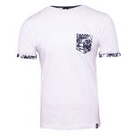 LA MAISON BLAGGIO T shirt /Marine Homme La Maison Blaggio Melzac. Coloris disponibles : Blanc