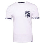 LA MAISON BLAGGIO T shirt /Marine Homme La Maison Blaggio Melzac. Coloris disponibles : Blanc