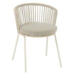 Paris Prix Chaise Design Corde  Toa  75cm Gris