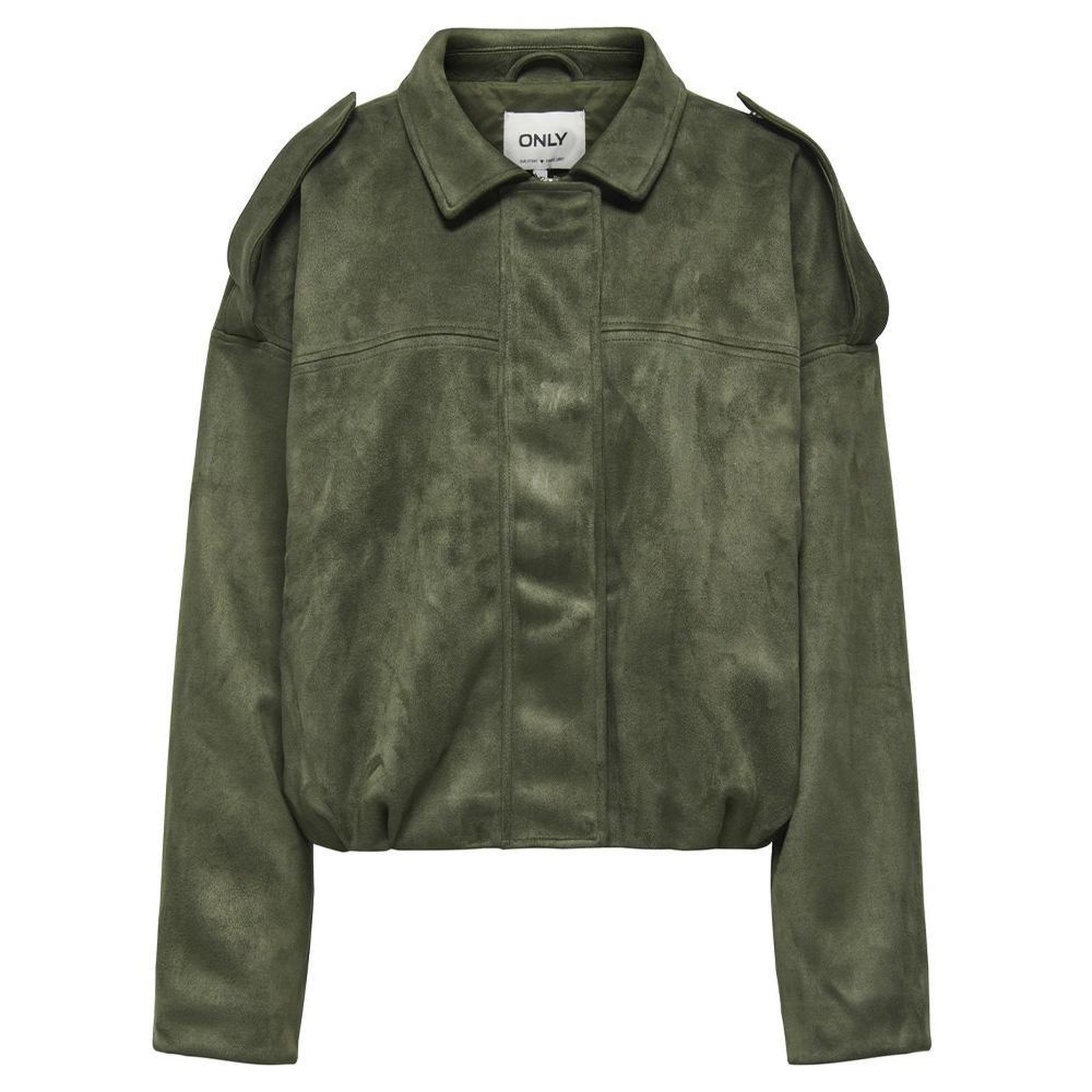 Voir la diapositive 5 : Only Veste verte femme only lamber