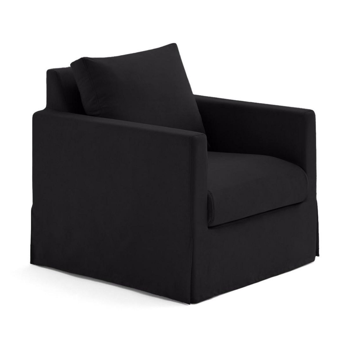 LISA DESIGN Serena - fauteuil déhoussable en tissu