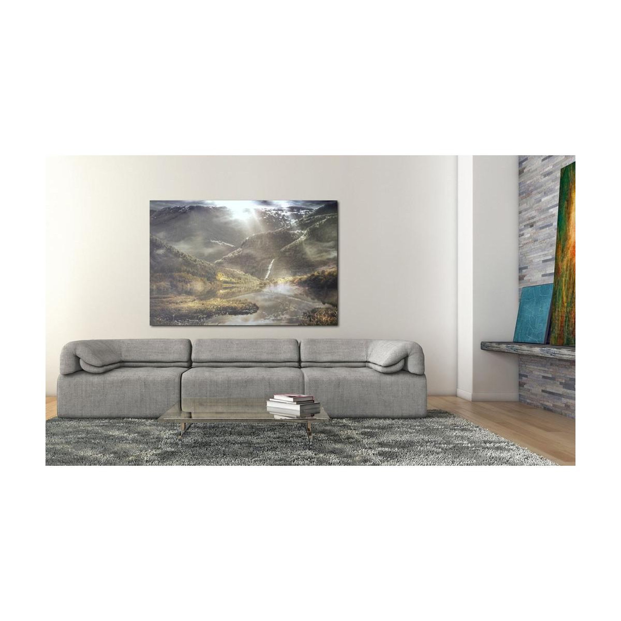 Voir la diapositive 2 : Paris Prix Tableau imprimé  the land of mists