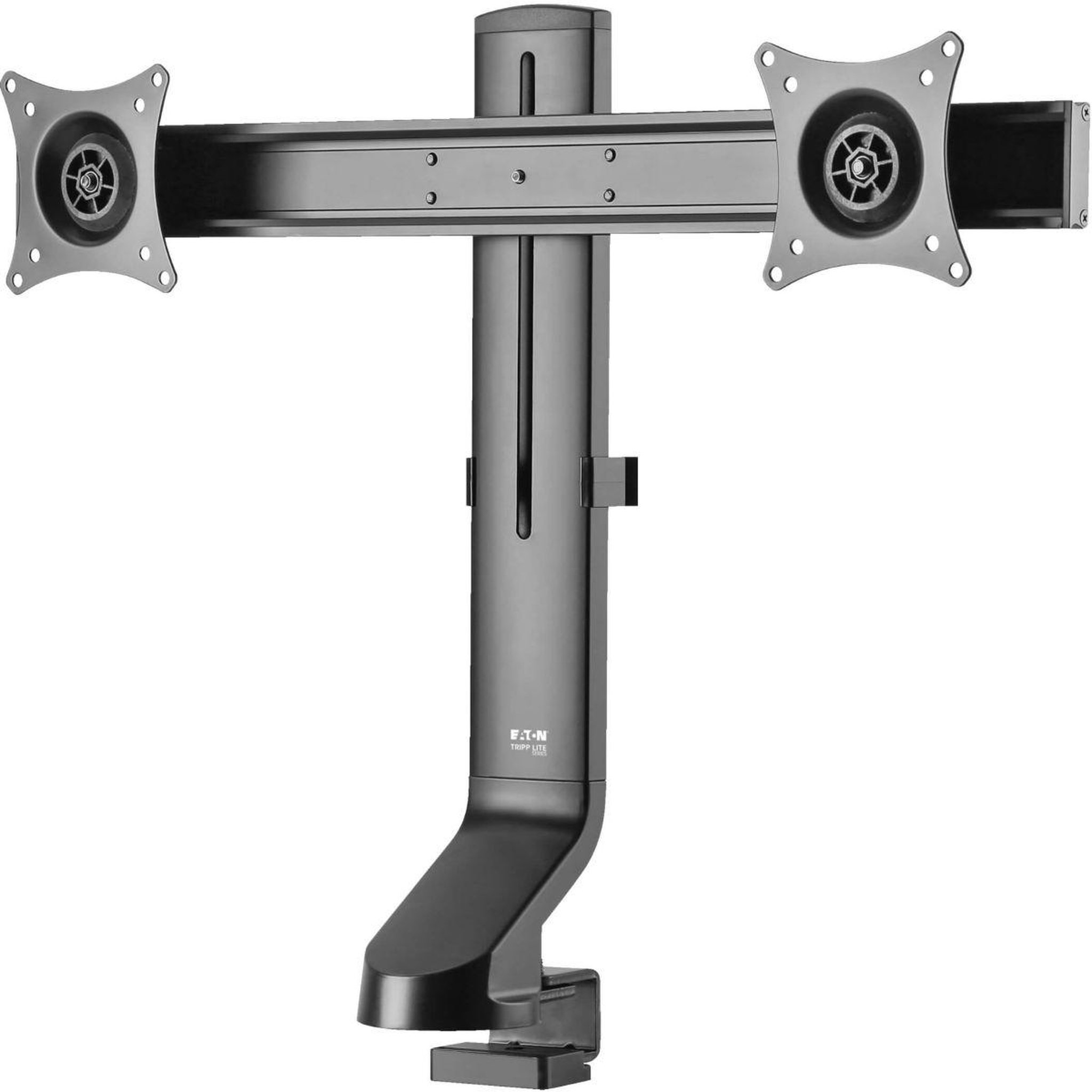 Voir la diapositive 5 : Eaton Support ordinateur portable 2 écrans réglage vertical et bras acier