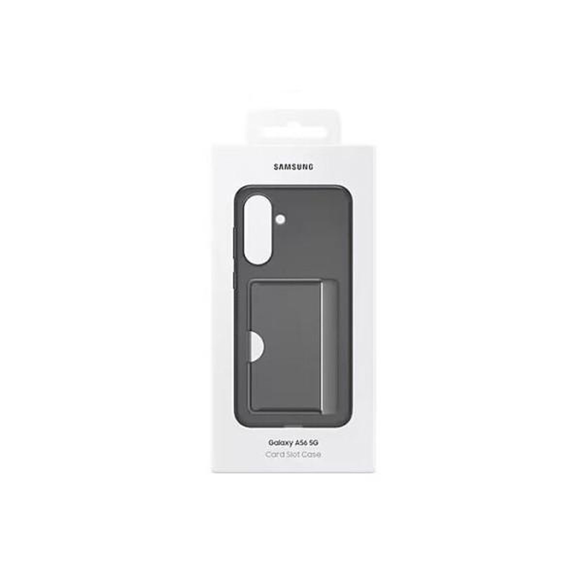 Voir la diapositive 4 : Samsung Coque galaxy a56 5g noir avec porte-carte