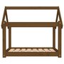 Voir la diapositive 5 : VIDAXL Lit pour chien Marron miel 81x60x70 cm Bois de pin solide