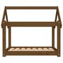 Voir la diapositive 5 : VIDAXL Lit pour chien Marron miel 81x60x70 cm Bois de pin solide