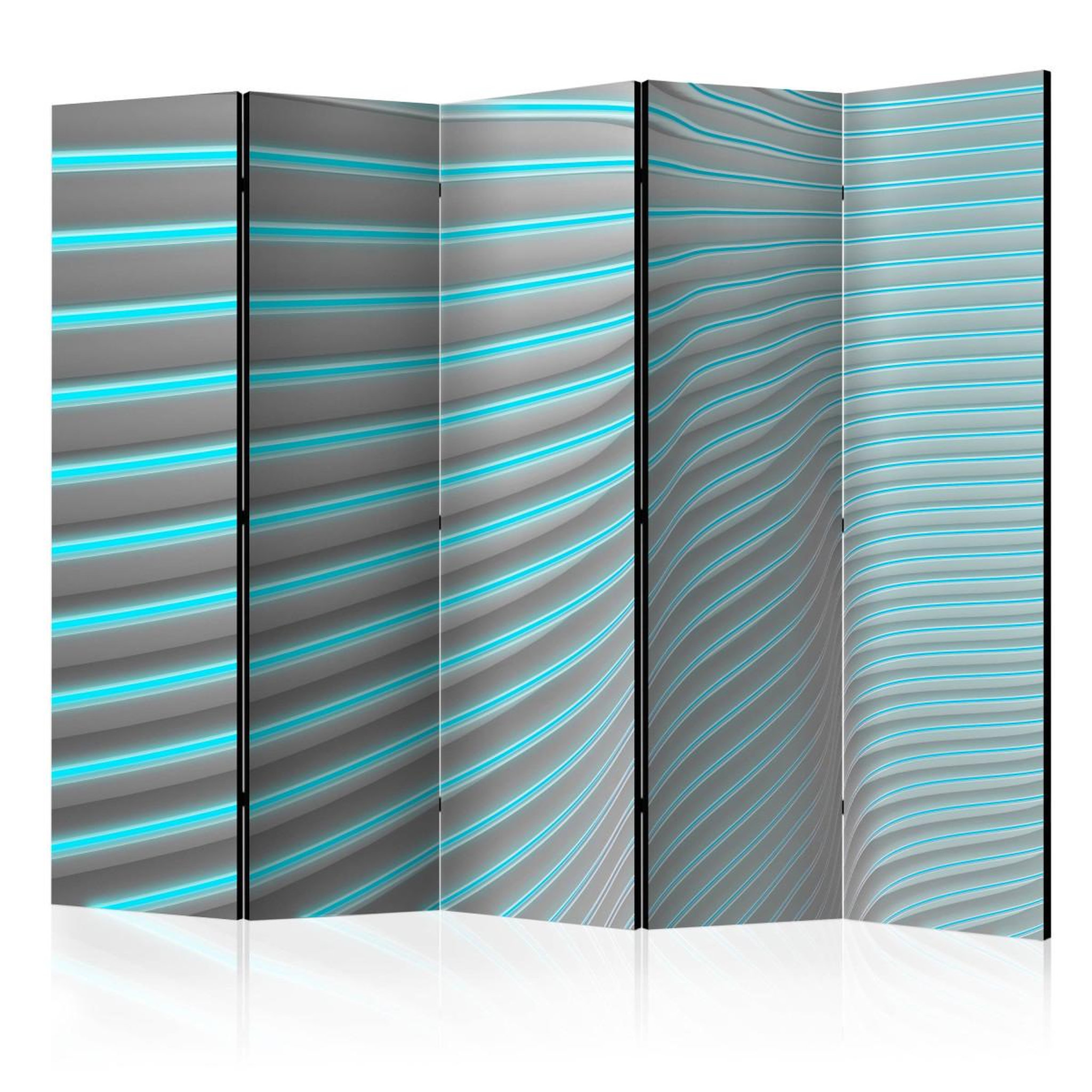 Paris Prix Paravent 5 volets  neon blue  172x225cm