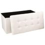 Voir la diapositive 2 : ATMOSPHERA Banquette coffre pliable Lysandre - 76 x H. 38 cm