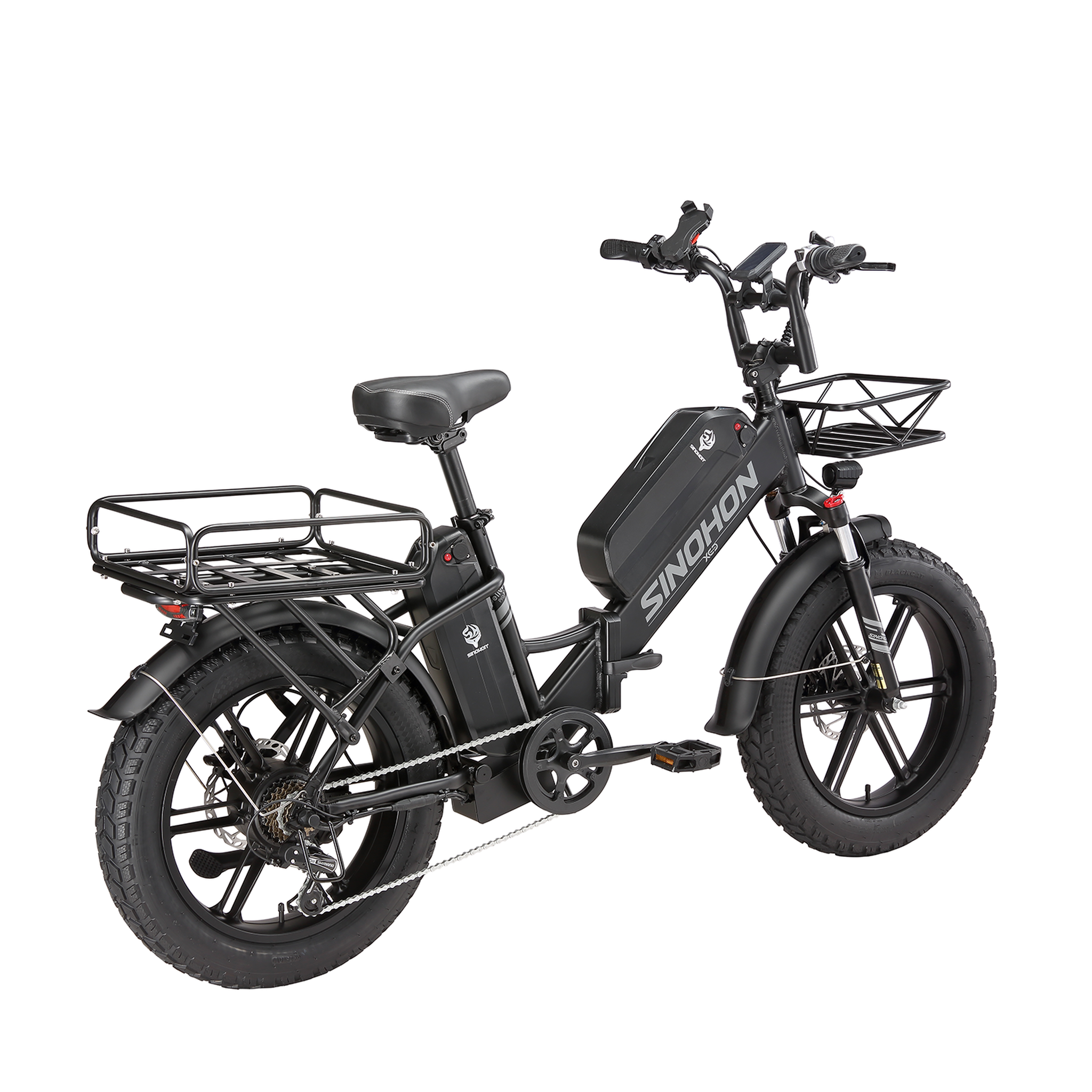 Voir la diapositive 5 : SINOHON Vélo électrique sinohon delivery, vélo électrique de livraison longue autonomie à double batterie