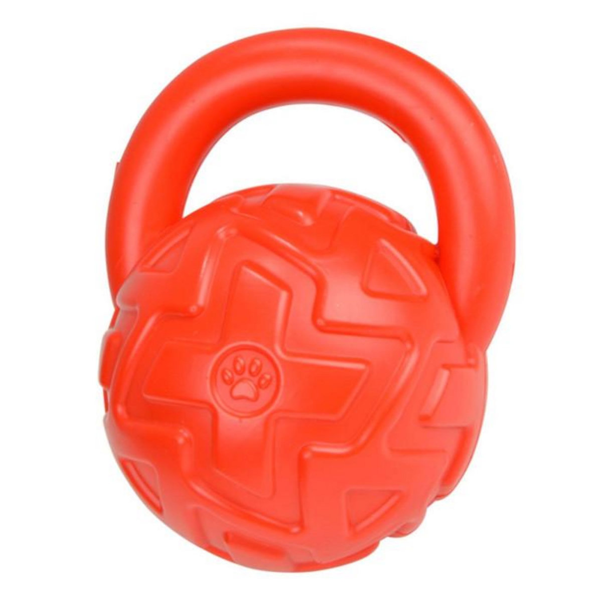 Paris Prix Jouet pour Chien  Ballon Sonore  14cm Rouge
