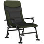 Voir la diapositive 2 : VIDAXL Chaise de peche avec accoudoir pliable vert