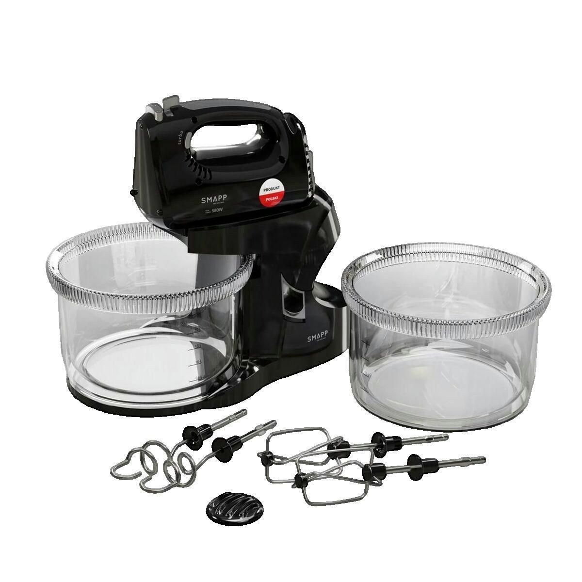 SMEG Batteur SMAPP 451.88 Noir