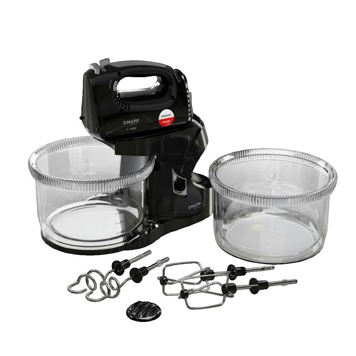 SMEG Batteur SMAPP 451.88 Noir