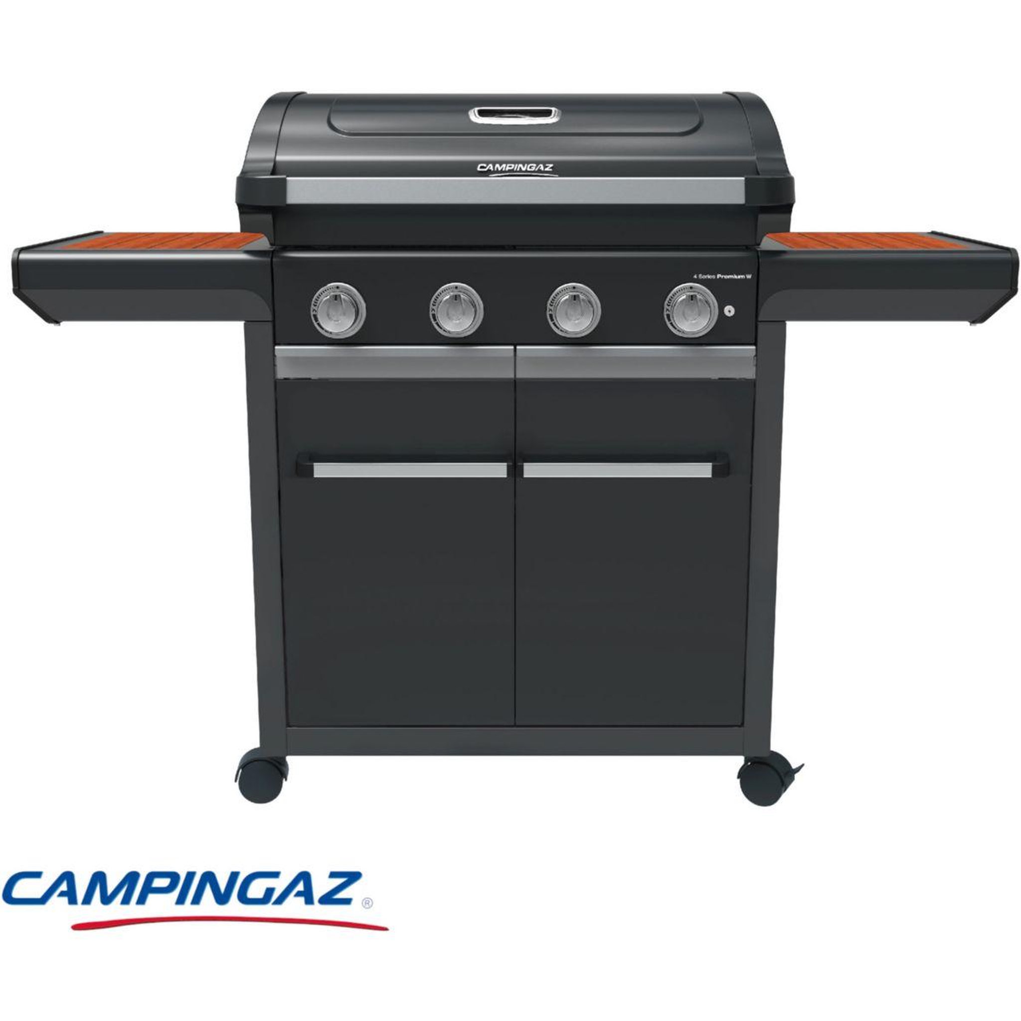 CAMPINGAZ Barbecue gaz premium 4w noir 4 brûleurs sur chariot, 72x46 cm