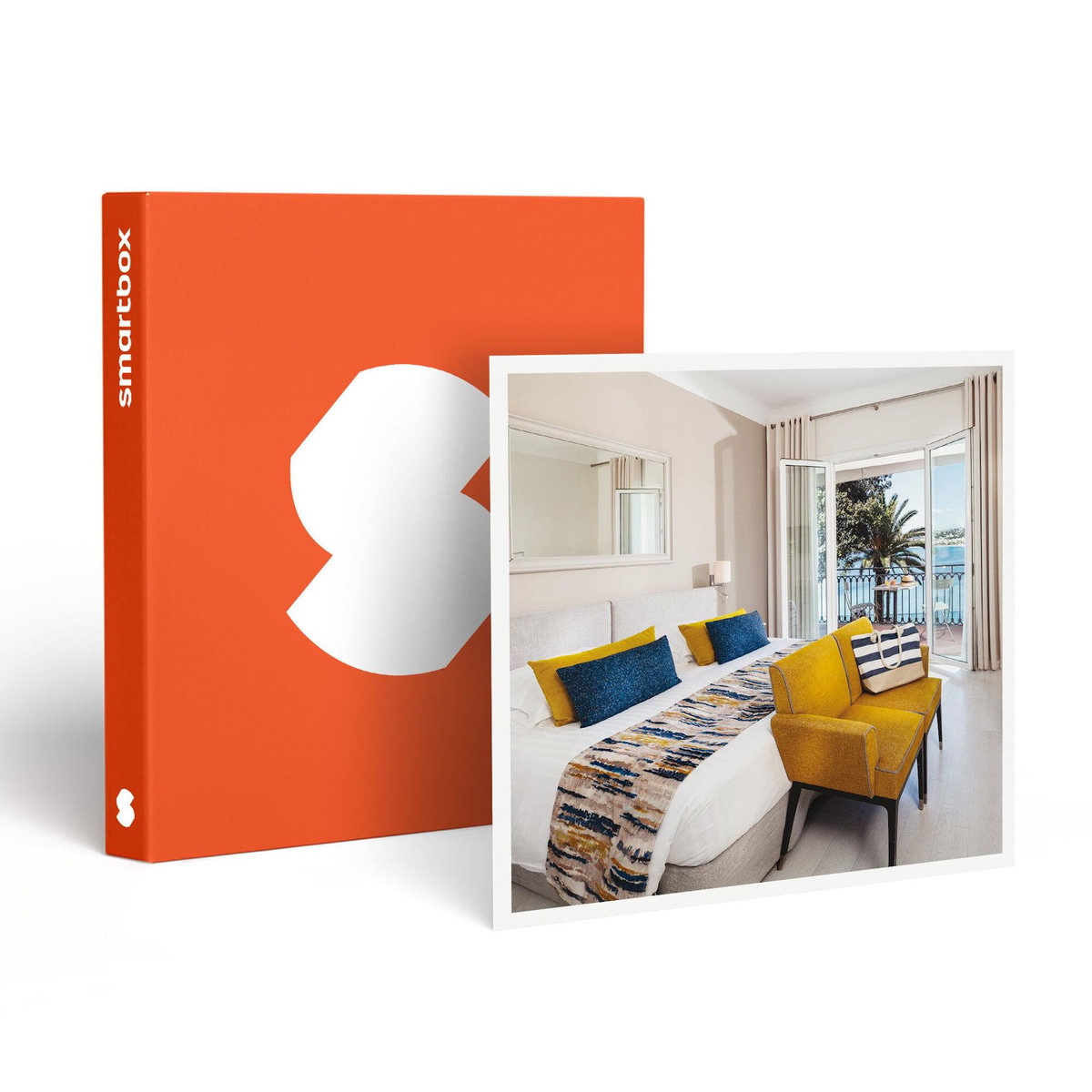 Smartbox Séjour romantique sur la Côte d'Azur : 2 jours en hôtel 4* à Nice - Coffret Cadeau Séjour