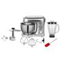 Voir la diapositive 2 : Kitchen move Robot multifonctions 5.5l 1500w gris - bat-1518bm
