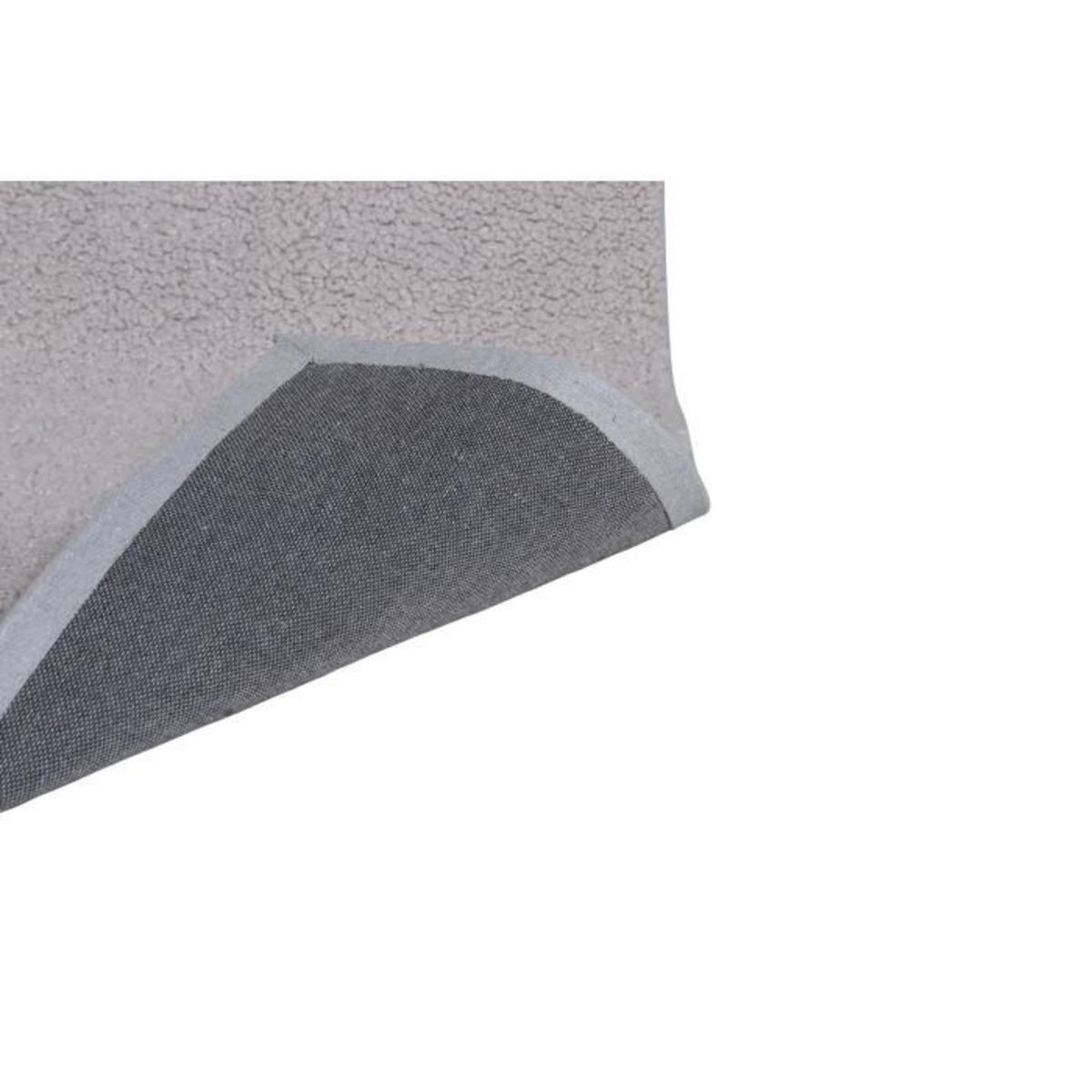 Paris Prix Tapis Déco  Teddy  200x300cm Gris