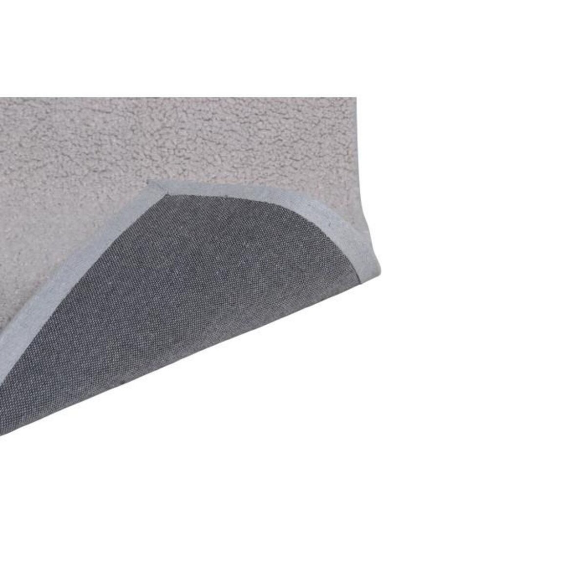 Paris Prix Tapis Déco  Teddy  200x300cm Gris