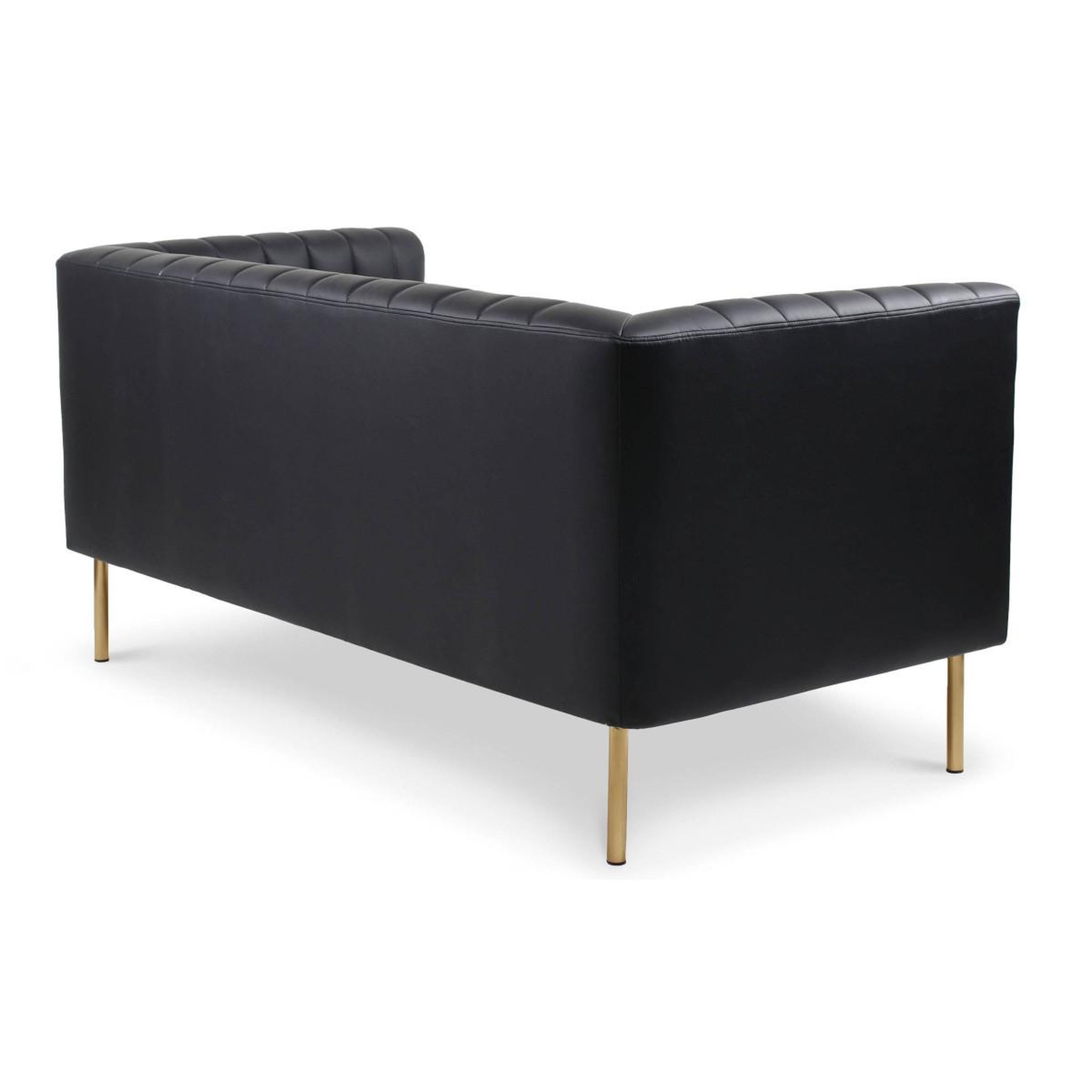 Voir la diapositive 4 : Paris Prix Canapé 2 places design  taylor  150cm noir