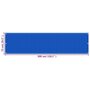 VIDAXL Ecran de balcon Bleu 75x300 cm PEHD