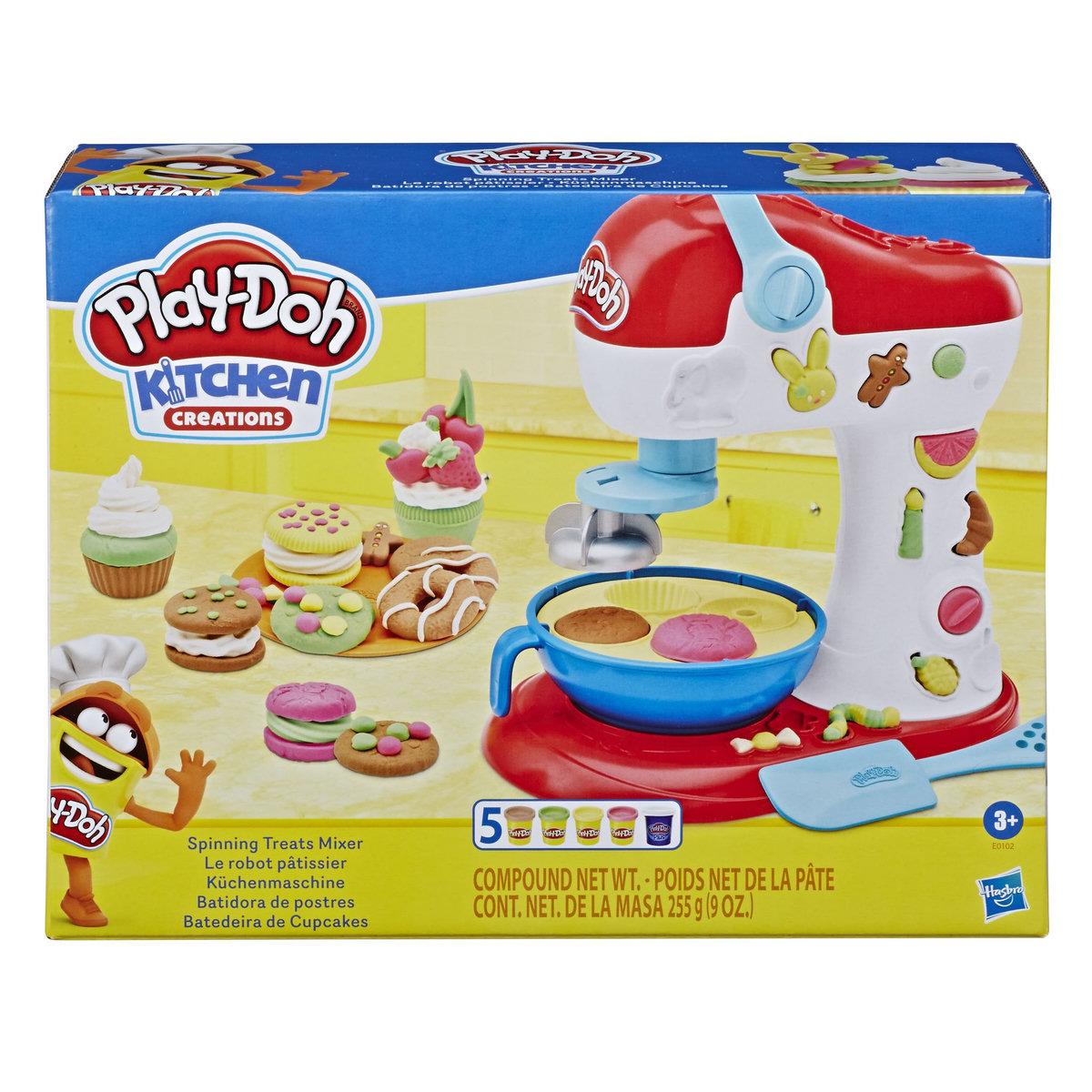 HASBRO Play-Doh Kitchen Creations - Le robot pâtissier