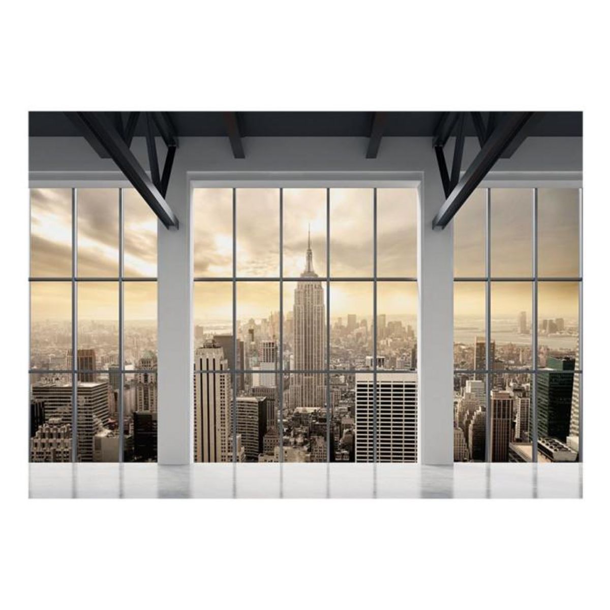 Paris Prix Papier Peint  Clouds Over New York City