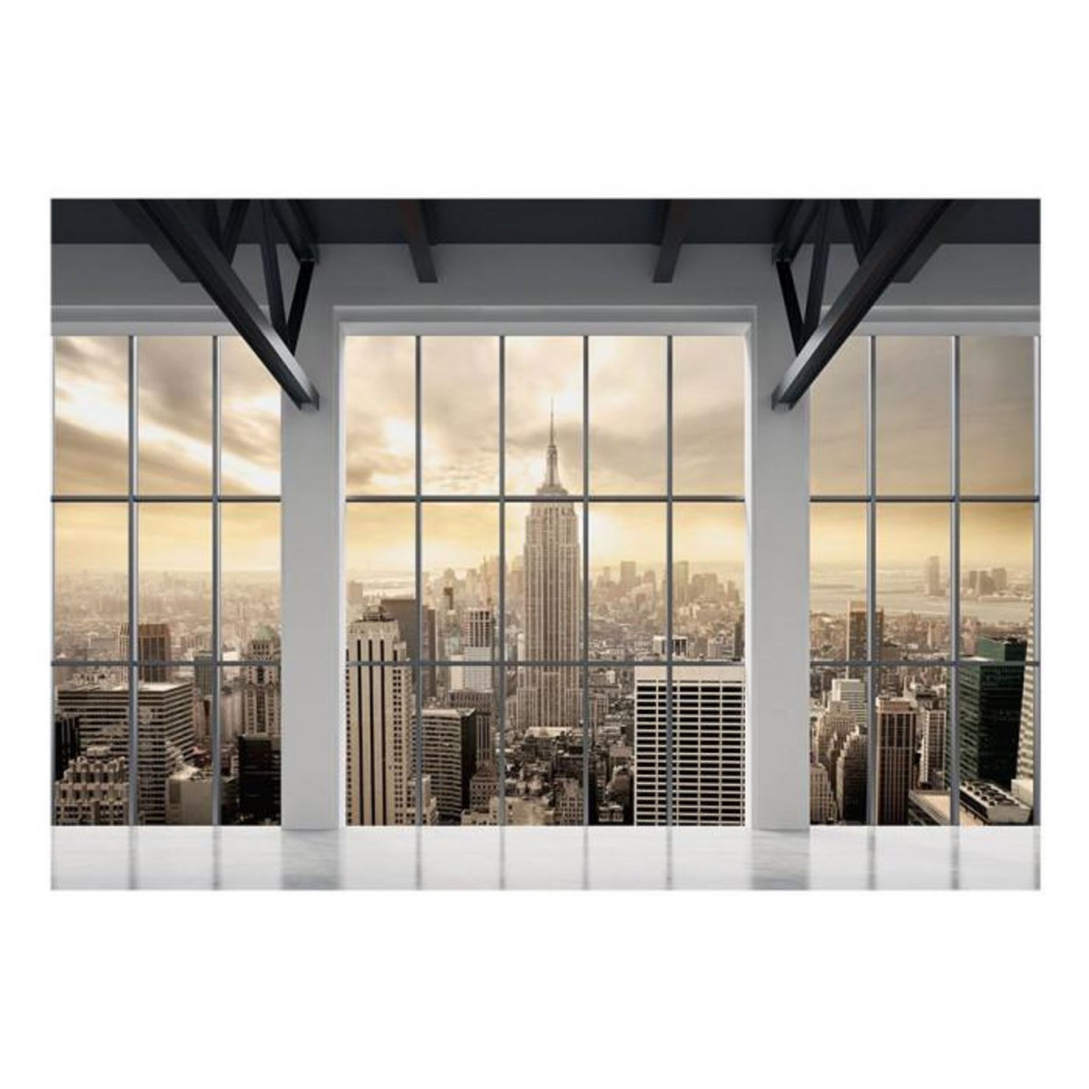 Paris Prix Papier Peint  Clouds Over New York City