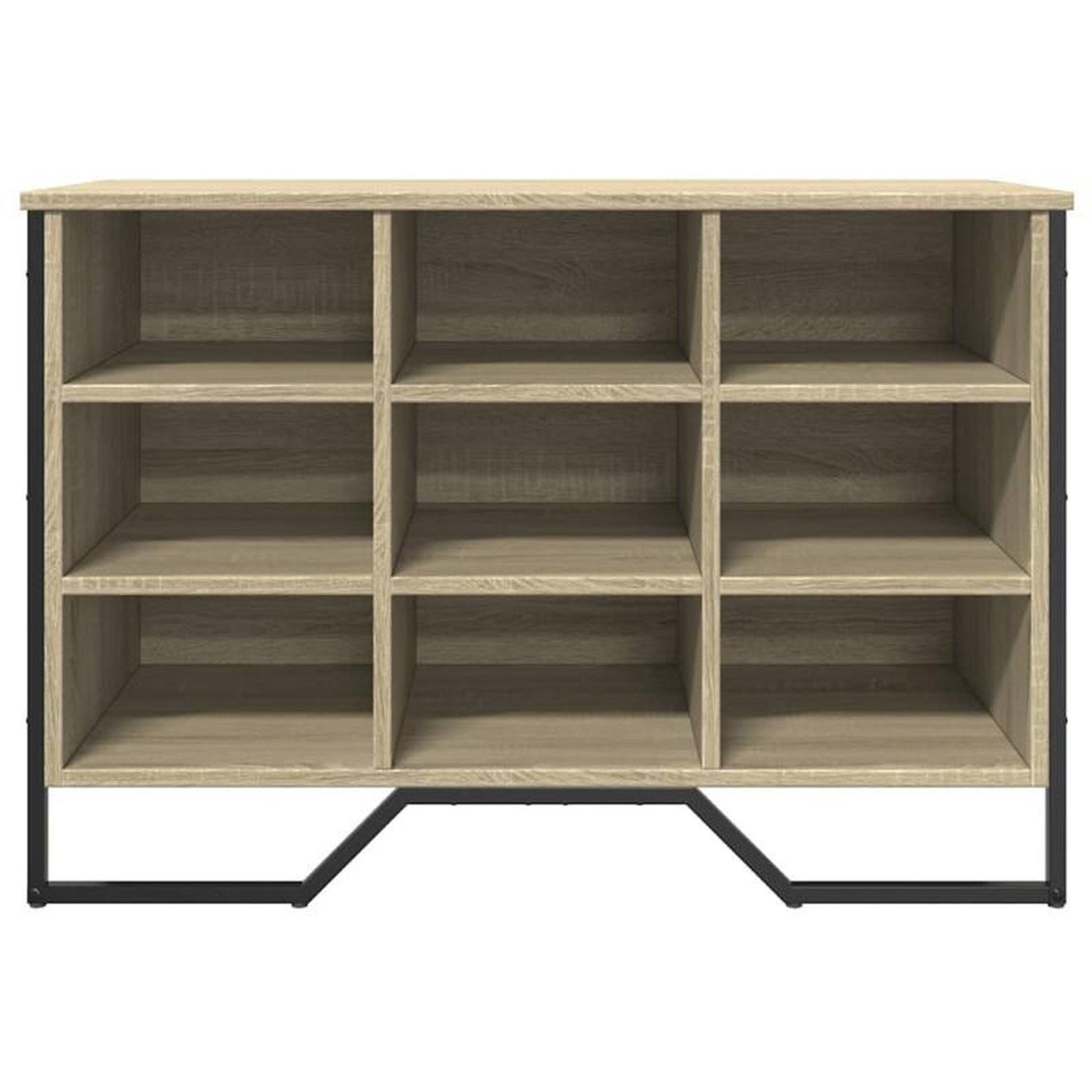 Voir la diapositive 4 : VIDAXL Armoire à chaussures chêne sonoma 90x38x61,5 cm bois ingénierie