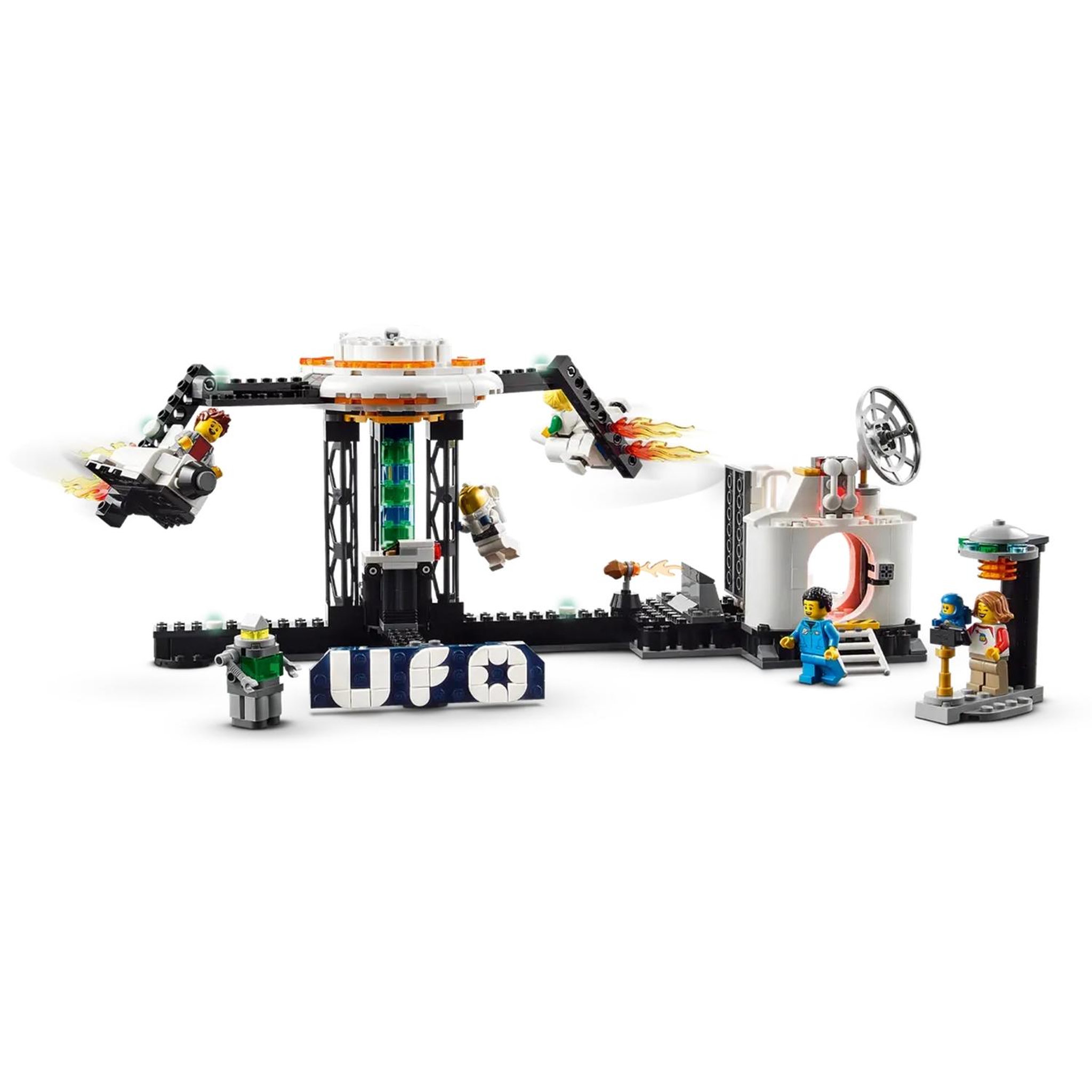 Voir la diapositive 5 : LEGO Creator 3 en 1 Les montagnes russes de l'espace