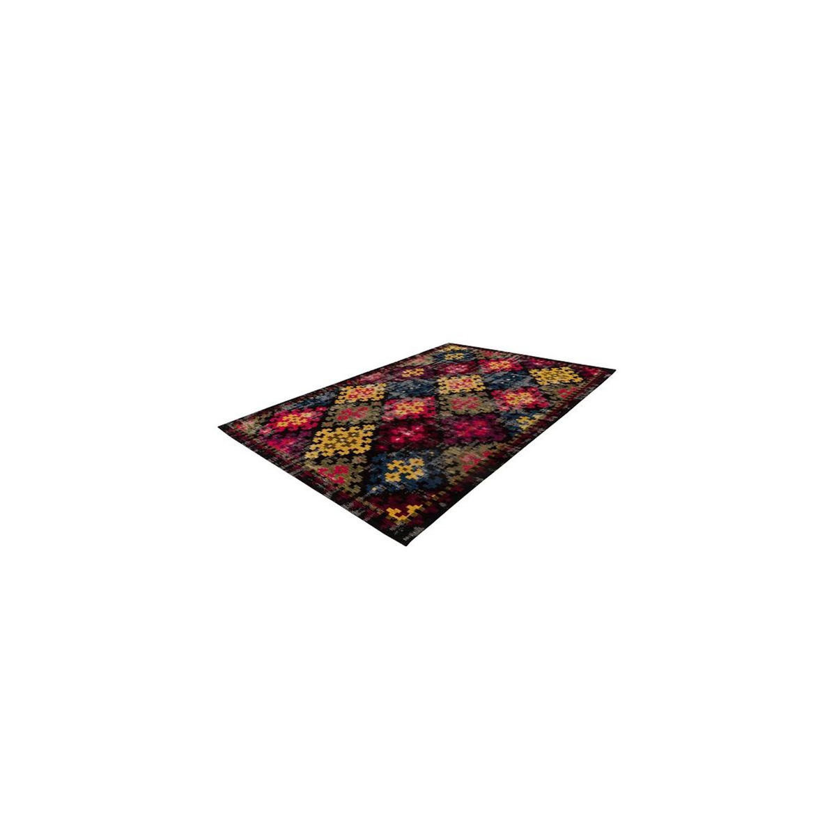 Paris Prix Tapis Tissé Imprimé  Primavera  Multicolore