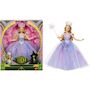 Voir la diapositive 2 : MATTEL Poupée Mattel Glinda avec robe en organza chatoyante
