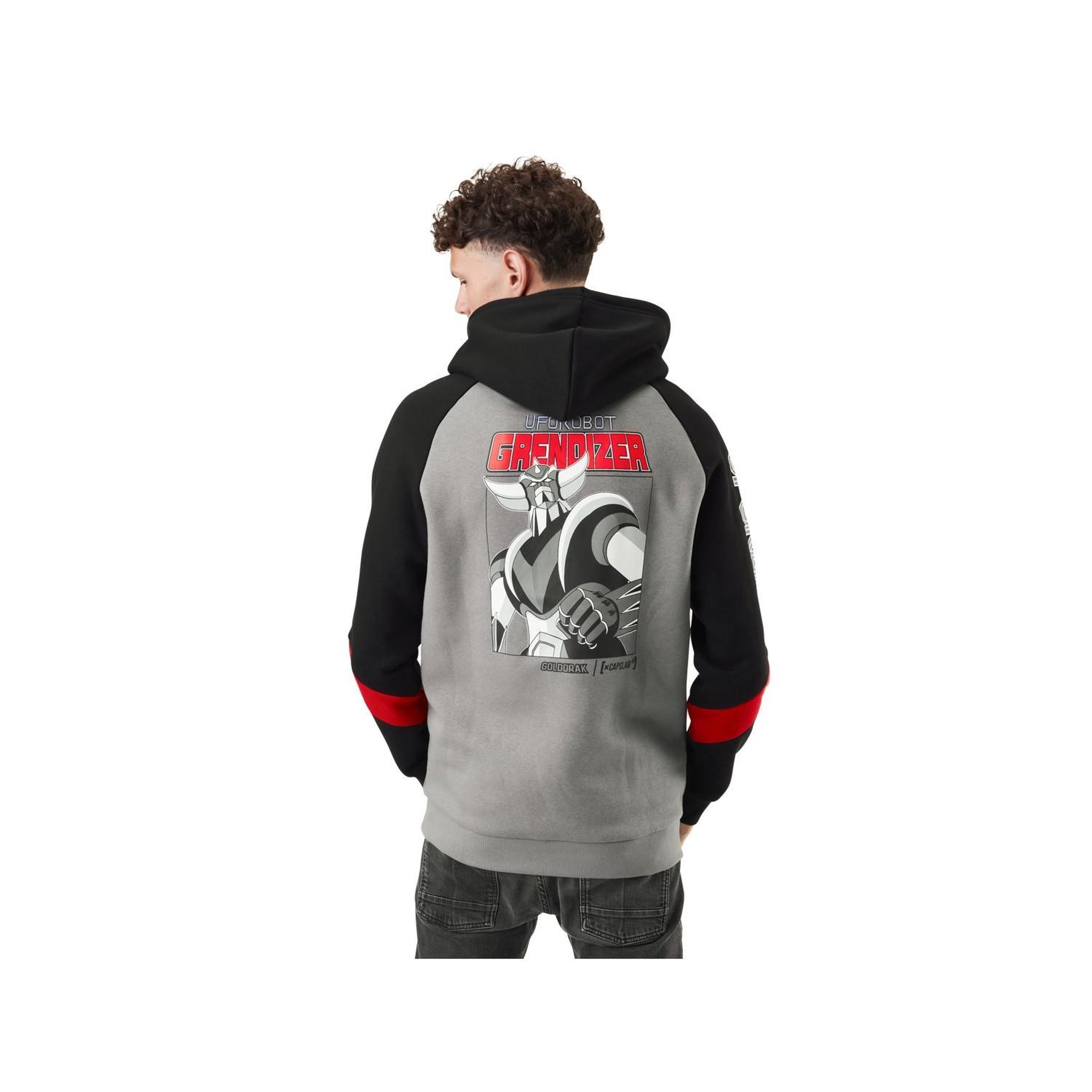 Voir la diapositive 5 : CAPSLAB Sweat à capuche homme Goldorak