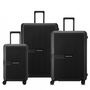 Voir la diapositive 1 : Delsey Lot 3 valises rigides Securitech Stone dont 1 cabine Polypropylène TSA