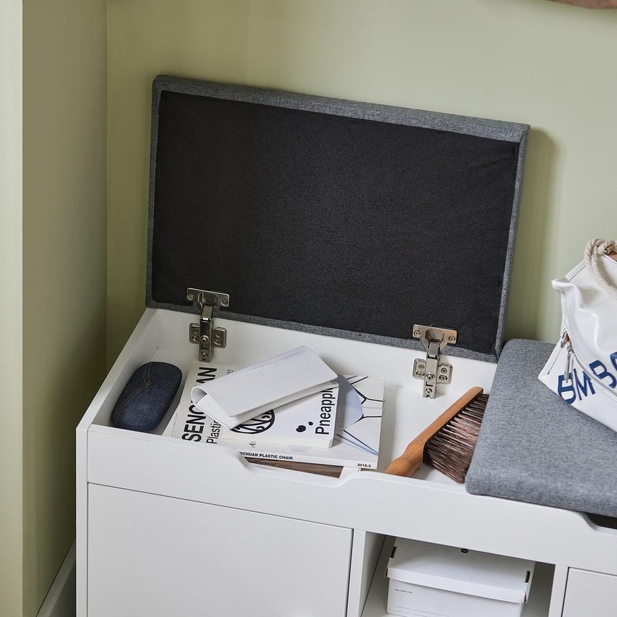 Voir la diapositive 5 : SOBUY SoBuy - Banc de rangement à chaussures avec 2 tiroirs - Moderne - FSR96