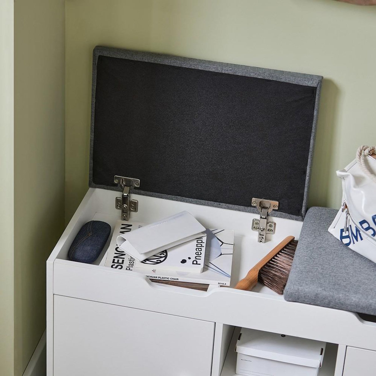 SOBUY SoBuy - Banc de rangement à chaussures avec 2 tiroirs - Moderne - FSR96