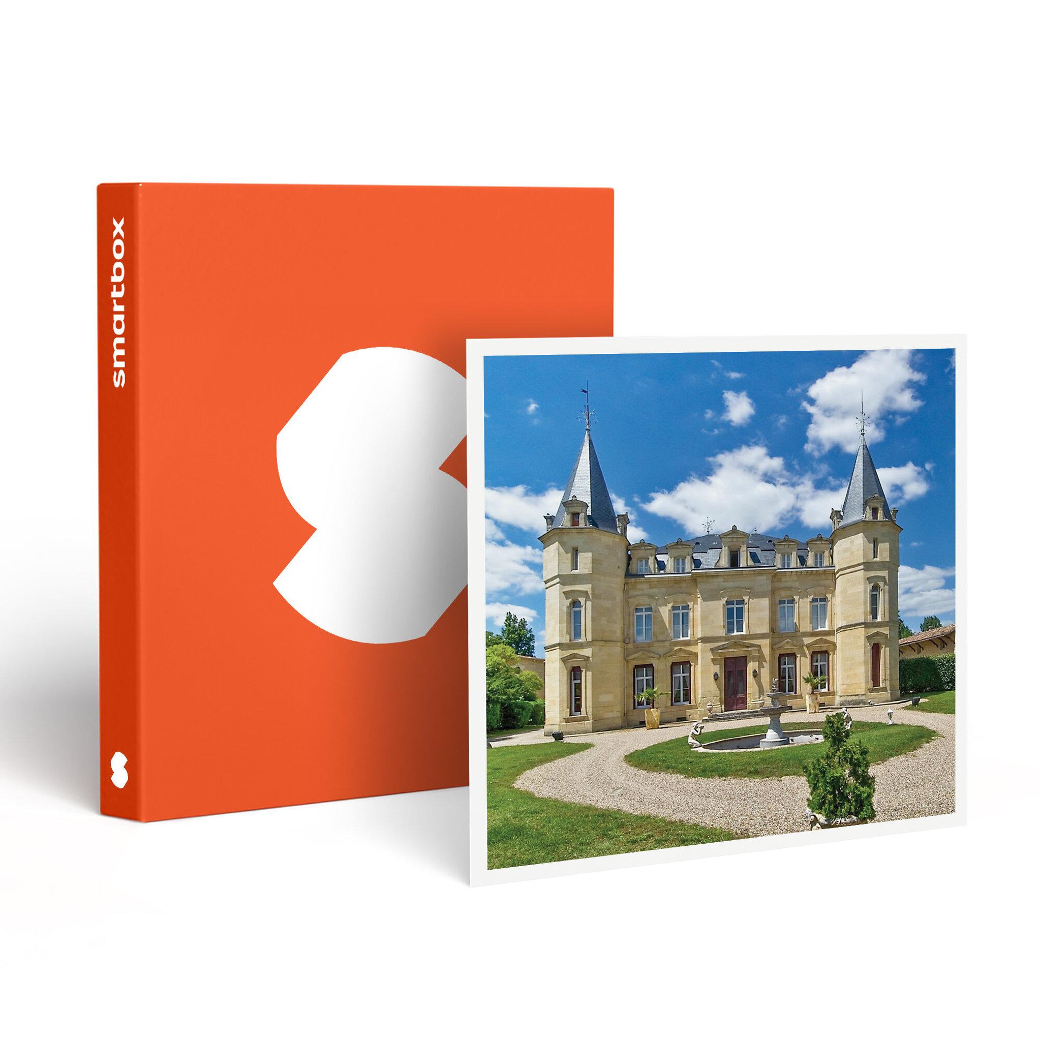 Voir la diapositive 1 : Smartbox 1 nuit en château avec spa et dîner près de Bordeaux - Coffret Cadeau Séjour