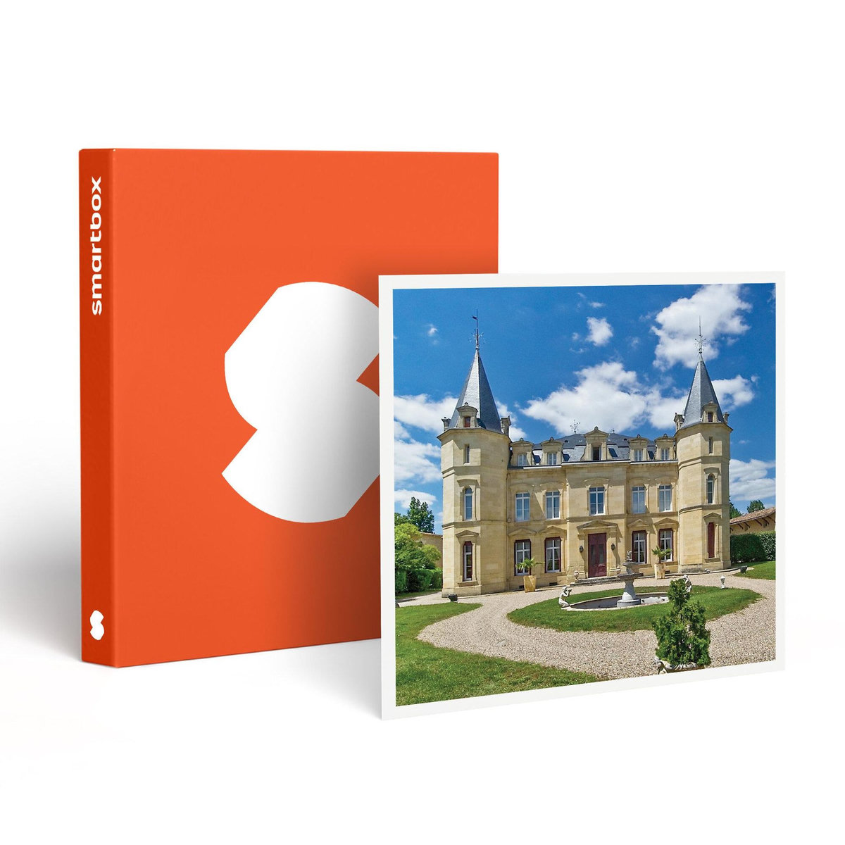 Smartbox 2 jours en suite en longère d'un château avec dîner, massage et hammam près de Bordeaux - Coffret Cadeau Séjour