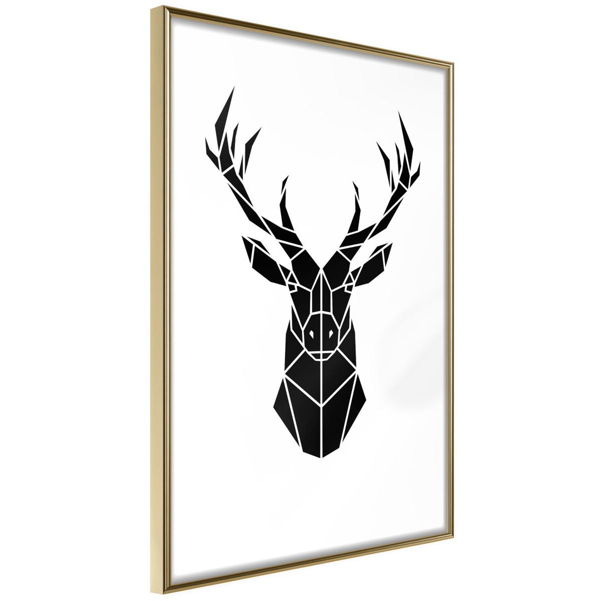 Paris Prix Affiche Murale Encadrée  Geometric Stag